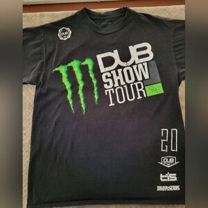 Dub Show‎ Tour Black T-Shirt Monsters